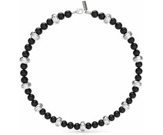 Guess Vyriškas karoliukų vėrinys „Edgy Styles“ JUMN04056JWSTBKT/U
