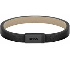 Hugo Boss Jace 1580337 modern juodas leather bracelet