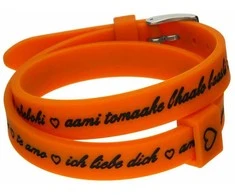 Moteriški apyrankės il mezzometro I LOVE YOU Sidabrinis - SILICONE BRACELET