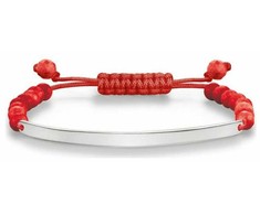 Biżuteria THOMAS SABO A003081410L19. Bransoletka, Kolor raudona sidabrinė. Kobieta.