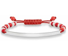 Biżuteria THOMAS SABO A003068327L21. Bransoletka, Kolor raudona sidabrinė. Kobieta.