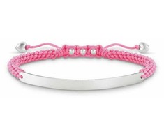 Biżuteria THOMAS SABO LBA00491739L1. Bransoletka, Kolor rožinė sidabrinė. Kobieta.