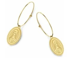 Moteriški auskarai CO88 Collection 8CE-70048 Auksinis