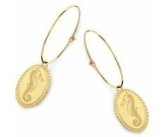 Moteriški auskarai CO88 Collection 8CE-70050 Auksinis