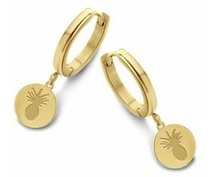 Moteriški auskarai CO88 Collection 8CE-70086 Auksinis