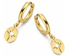Moteriški auskarai CO88 Collection 8CE-70158 Auksinis