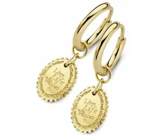 Moteriški auskarai CO88 Collection 8CE-70354 Auksinis