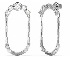 Moteriški auskarai Guess JUBE01401JWRHT-U