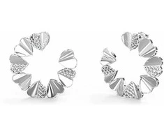 Moteriški auskarai Guess JUBE03037JWRHT-U Nerūdijantis plienas