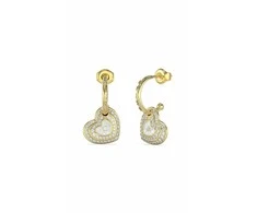Moteriški auskarai Guess JUBE04019JWYGWHT-U