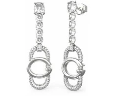 Moteriški auskarai Guess JUBE04507JWRHT-U Sidabras