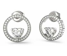 Moteriški auskarai Guess JUBE04666JWRHT-U Sidabras