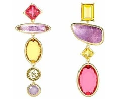 Moteriški auskarai Guess JUBE05088JWYGMCT-U Spalvotas