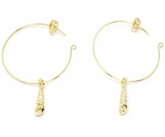 Shabama AGULLA earrings #auksinis glitter 1 u