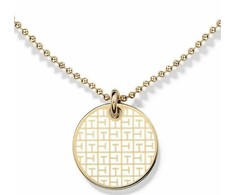 Biżuteria TOMMY HILFIGER 2700802. Naszyjnik, Kolor auksinė. Kobieta.