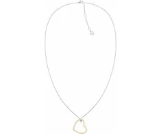 Tommy Hilfiger Padorus dvispalvis karoliai su širdele Minimal Hearts 2780759