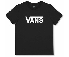 DAMSKA KOSZULKA Z KRÓTKIM RĘKAWEM VANS Juoda