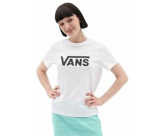 Baltas T-SHIRT DAMSKI Z KRÓTKIM RĘKAWEM VANS