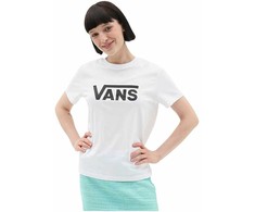Baltas T-SHIRT DAMSKI Z KRÓTKIM RĘKAWEM VANS