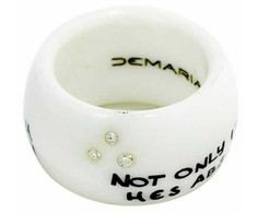 Biżuteria DEMARIA DM6TMA003-B14. Pierścionek, Kolor balta. Kobieta.
