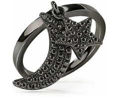 Biżuteria FOLLI FOLLIE 3R17S059KK-54. Pierścionek, Kolor juoda. Kobieta.