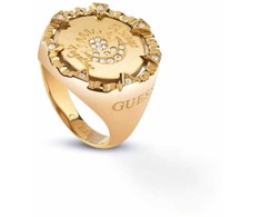 Biżuteria GUESS JUBR04049JWYG. Pierścionek, Kolor auksinė. Kobieta.