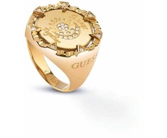 Biżuteria GUESS JUBR04049JWYG. Pierścionek, Kolor auksinė. Kobieta.