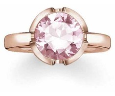 Biżuteria THOMAS SABO 036-540-9-56. Pierścionek, Kolor rožinė auksinė. Kobieta.