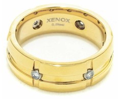 Biżuteria XENOX X1480-54. Pierścionek, Kolor sidabrinė. Kobieta.