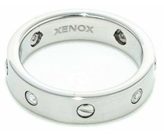 Biżuteria XENOX X1479-52. Pierścionek, Kolor sidabrinė. Kobieta.