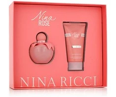 Nina Ricci Nina Rose Les Belles De Nina Giftset rinkinys moterims (EDT, 50 ml + kūno losjonas, 75 ml)