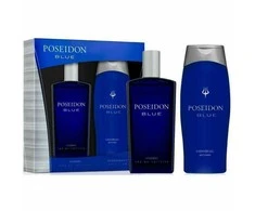 Instituto Español Poseidon Mėlyna Man EDT Purškiklis 100ml rinkinys vyrams