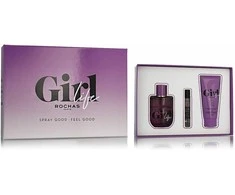 Rochas Girl Life EDP 75 ml + EDP MINI 7,5 ml + kūno balzamas 100 ml (moterims)