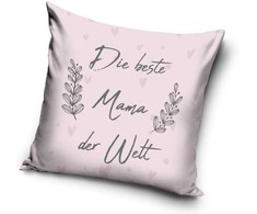 Mother Die beste Mama pagalvės užvalkalas 40x40 cm