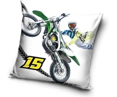 Motociklo Motokroso Pagalvės Užvalkalas 40*40 cm