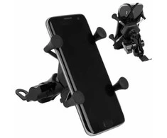 Motociklo telefono laikiklis su įkrovikliu