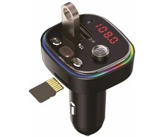 Vakoss TC-B439K FM siųstuvas 87,5 - 108 MHz Bluetooth/USB Juodas