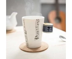 Muzikinis puodelis - BŪGNAS - mėlynas