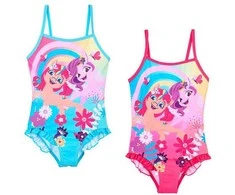 „My Little Pony Rainbow“ vaikiškas maudymosi kostiumėlis, plaukimui, 3-8 metai