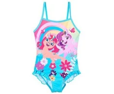 „My Little Pony Rainbow“ vaikiškas maudymosi kostiumėlis, plaukimui, 3-8 metai