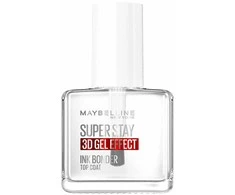 „Maybelline Superstay“ nagų lakas „3D Gel Effect Ink Bonder“ viršutinis sluoksnis, 12 ml
