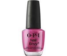 Opi Nail Envy Powerful Rožinė Nail Strengthening Treatment Lakas, 15 ml