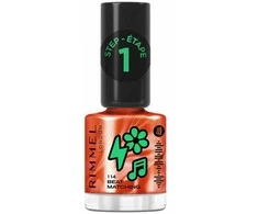 Rimmel London Super Gel Lacquer Nagų lakas nagų lakas, atspalvis: 114 Beat Matching, 12 ml