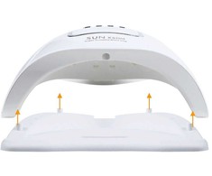 Nagų lempa SUN X5 Max 46 LED UV 150W