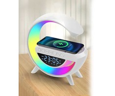 LED RGB stalinė lempa su belaidžiu įkrovikliu