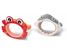 Intex Nardymo akiniai „Crab and Shark 2t“.
