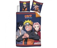 „Naruto Confident Trio“ patalynės komplektas 140–200 cm, 63–63 cm mikropluošto