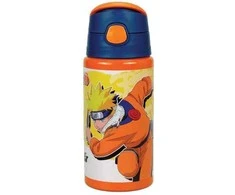 Naruto Fire aliuminio butelis su spaustuku 500 ml