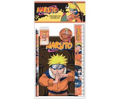 „Naruto Fire“ kanceliarinių prekių rinkinys, 5 dalys