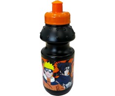 Naruto Fire plastikinis butelis, sportinis butelis 350 ml